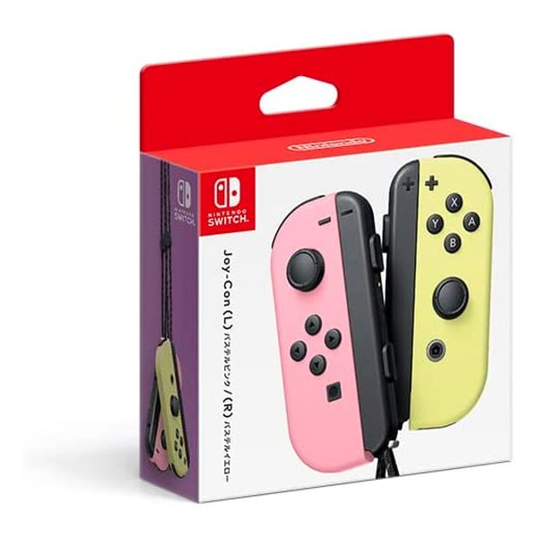 【ラッピング可】【新品 保証開始済み品】Nintendo Switch Joy-Con(L)/(R)パステルピンク/パステルイエロー