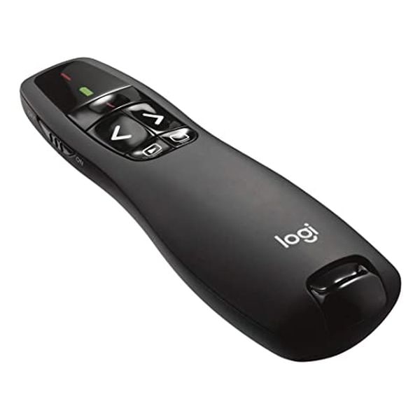 【新品】Logicool ロジクール ワイヤレス 無線 レーザーポインター プレゼンター 赤色 R400f