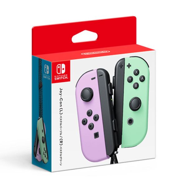 【ラッピング可】【即日発送】【新品 保証開始済み品】任天堂 Nintendo Switch Joy-Con(L)/(R)パステルパープル/ パステルグリーン