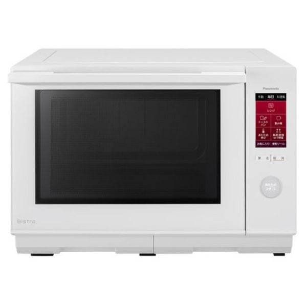 【新品】Panasonic パナソニック 電子レンジオーブンレンジ ビストロ NE-BS6A-W ホワイト