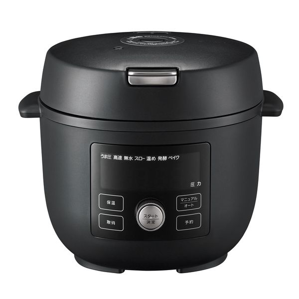 【ラッピング可】【即日発送】【新品】TIGER タイガー 電気圧力鍋 TIGER COOKPOT（タイガークックポット）100周年記念モデル マットブラック COK-A220KM