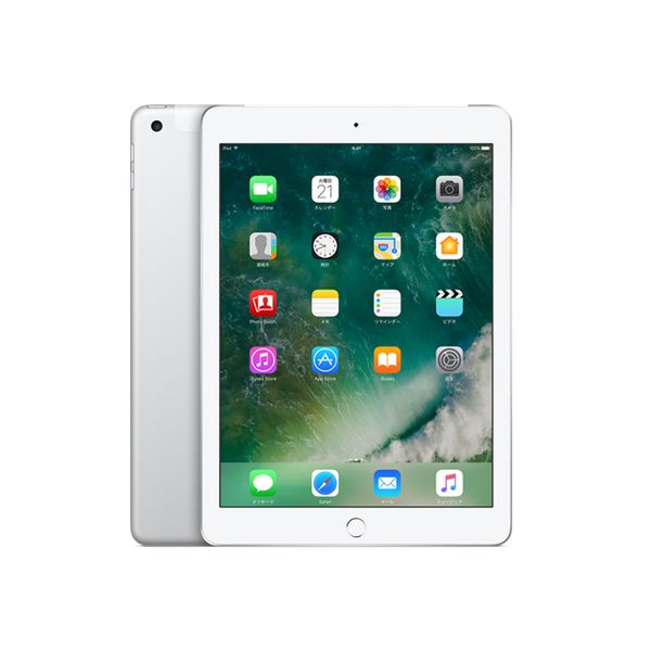 【安心！当社1ヶ月保証付き】【整備済品】iPad Wi-Fi+Cellular 32GB 2017年春モデル MP1L2J/A SIMフリー シルバー