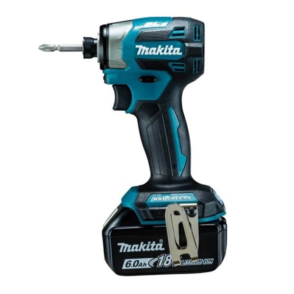 【新品】makita マキタ 充電式インパクトドライバー 充電器付 ケース付 18V TD173DRGX 青