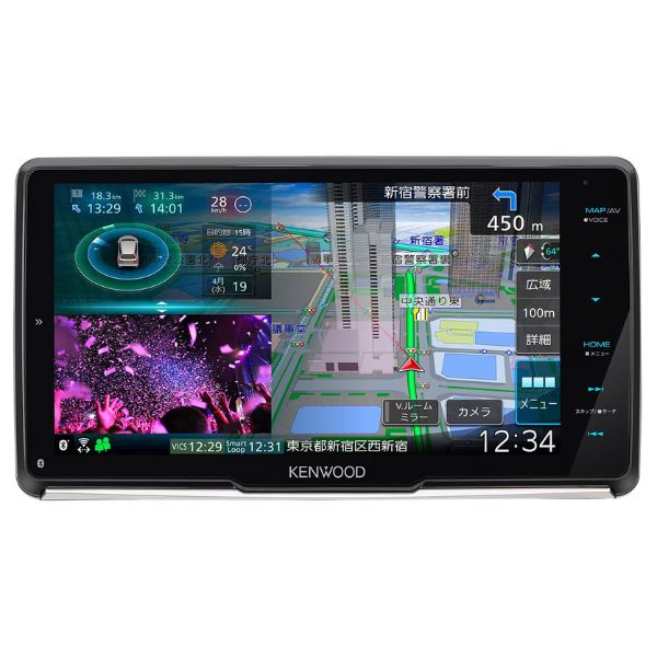 【即日発送】【新品 箱不良・シュリンク破れ品】KENWOOD ケンウッド カーナビ 彩速ナビ MDV-M910HDF