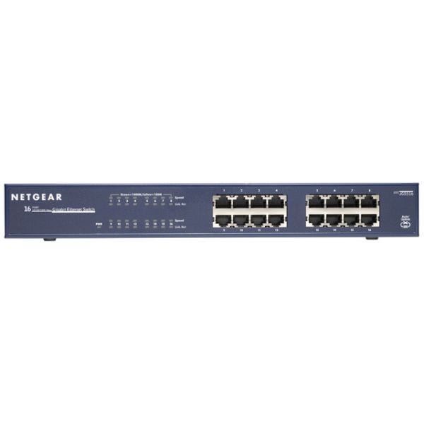 【即日発送】【新品 箱不良・シュリンク破れ品】NETGEAR ネットギア 16ポート ギガビットイーサネットスイッチ JGS516-300JPS