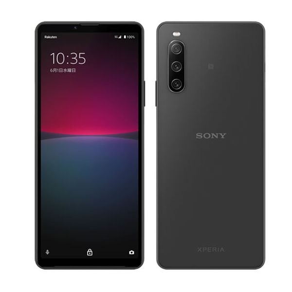 【ラッピング可】【即日発送】【国内版】【新品】SONY ソニー Xperia 10 IV XQ-CC44 楽天モバイル 128GB ブラック SIMロック解除品