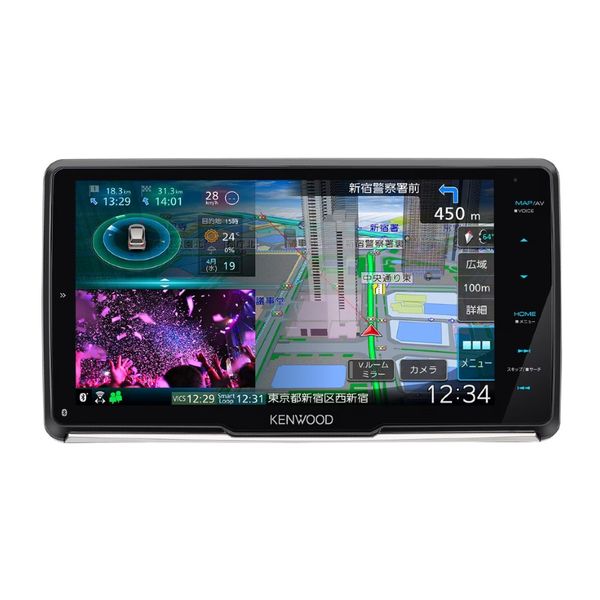 【新品】KENWOOD ケンウッド カーナビ 彩速ナビ MDV-M910HDF