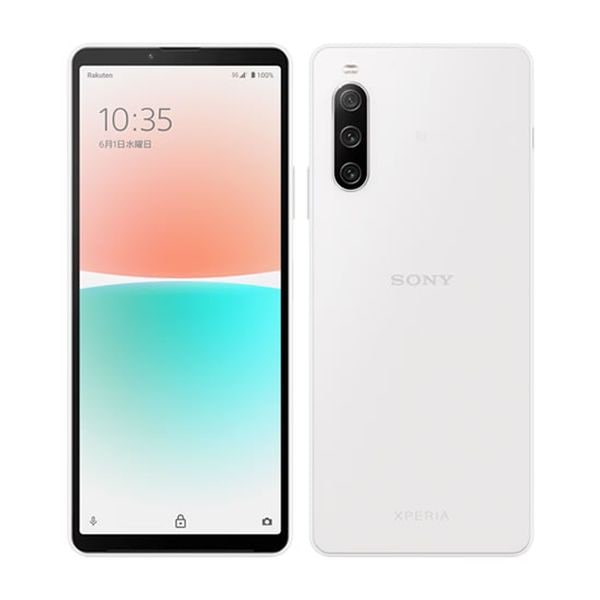 【ラッピング可】【即日発送】【国内版】【新品】SONY ソニー Xperia 10 IV XQ-CC44 楽天版 ホワイト SIMロック解除品