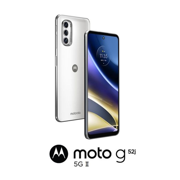 【ラッピング可】【即日発送】【国内版】【新品】Motorola モトローラ moto g52j 5G II 8GB/128GB パールホワイト SIMフリー