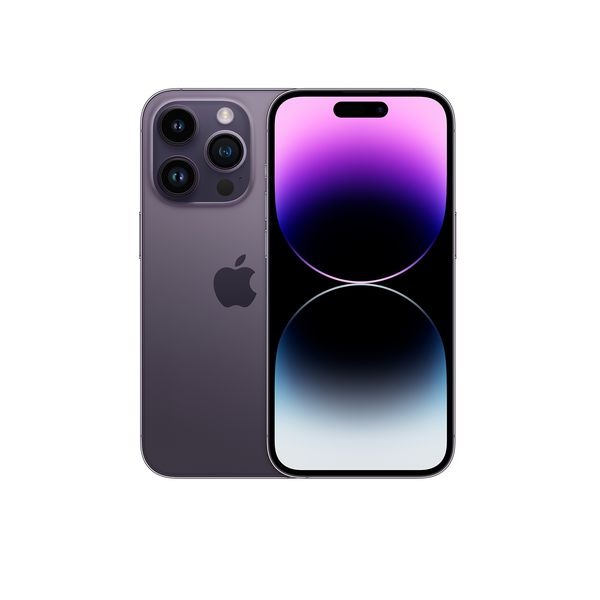 【安心!当社1ヶ月保証付き】【整備済品】iPhone 14 Pro 128GB ディープパープル MQ0F3J/A SIMフリー