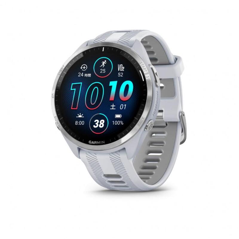 【ラッピング可】【即日発送】【国内版】【新品】GARMIN ガーミン スマートウォッチ本体 FORERUNNER 965 WHITE 010-02809-61