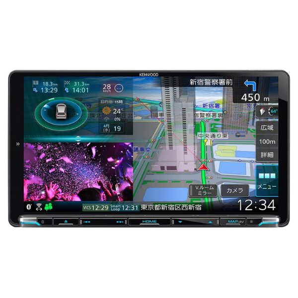 【新品】KENWOOD ケンウッド カーナビ MDV-M910HDL