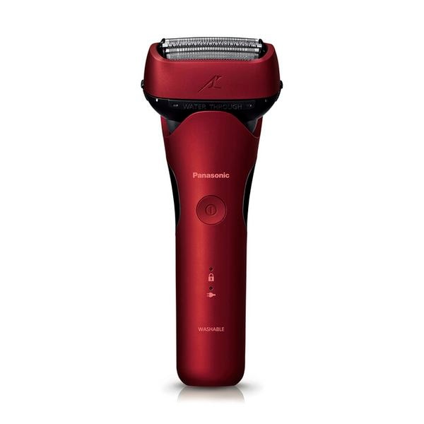 【新品】Panasonic パナソニック メンズシェーバー ラムダッシュ 3枚刃 ES-LT4P-R 赤
