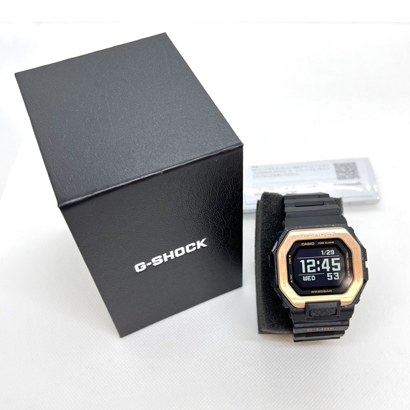 【即日発送】【中古美品・返品不可商品】CASIO カシオ メンズ 腕時計 G-SHOCK G-LIDE GBX-100NS-4JF ナイトサーフィン