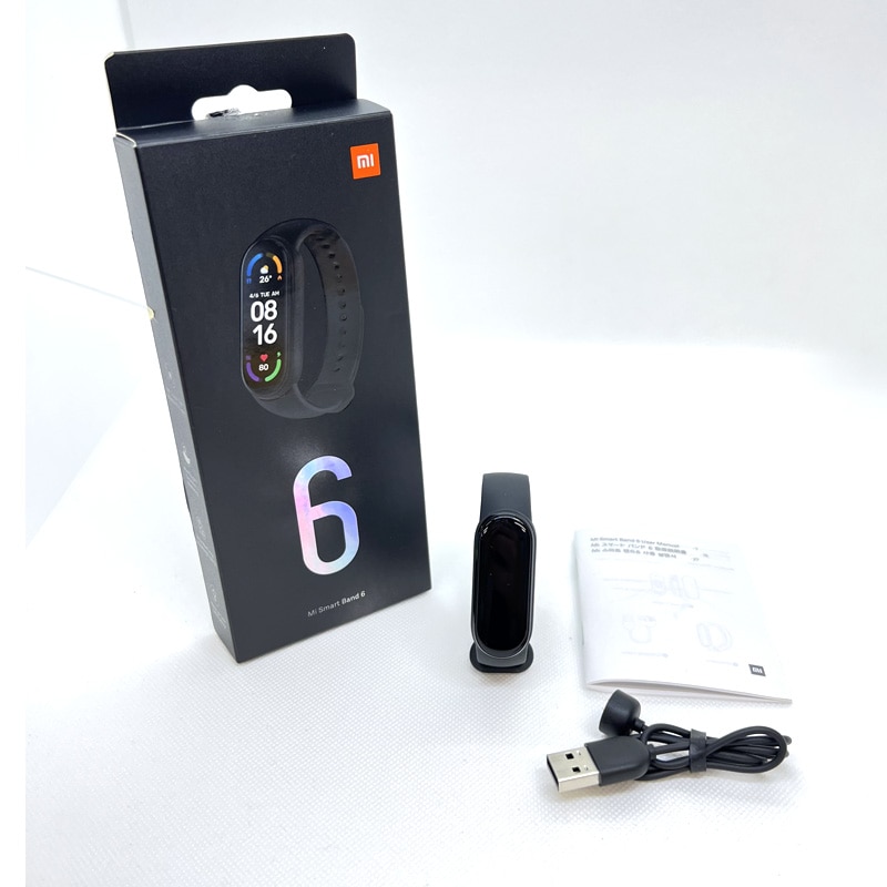 【即日発送】【中古美品・返品不可】Xiaomi シャオミ Miスマートバンド6 日本語版 ブラック