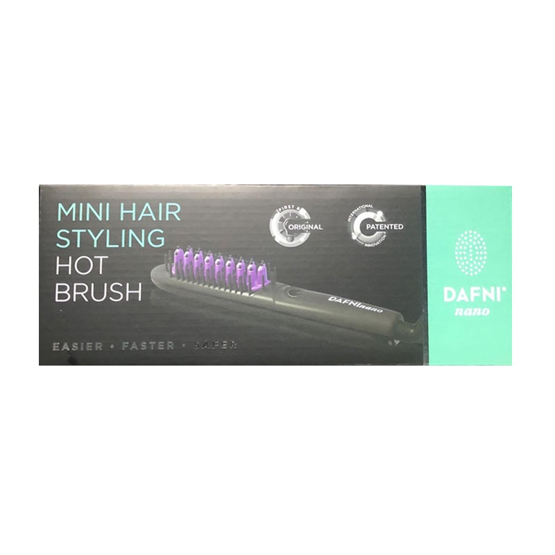 【ラッピング可】【即日発送】【新品】YA-MAN ヤーマン ブラシ型ヘアアイロン ダフニ ナノ DH16N パープル