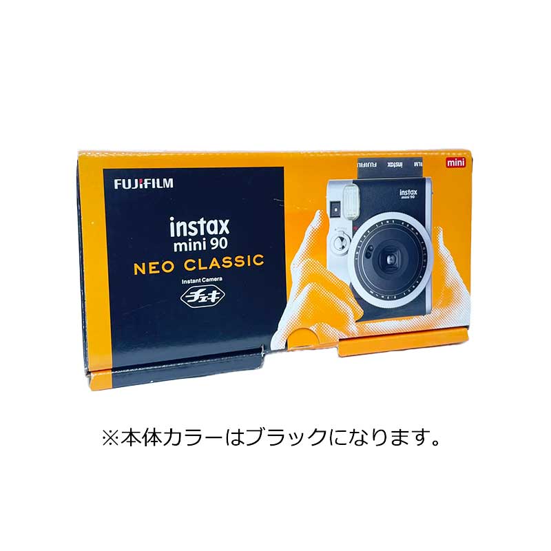 【ラッピング可】【新品 保証開始済み品】FUJIFILM フジフイルム チェキ instax mini 90 ネオクラシック ブラック