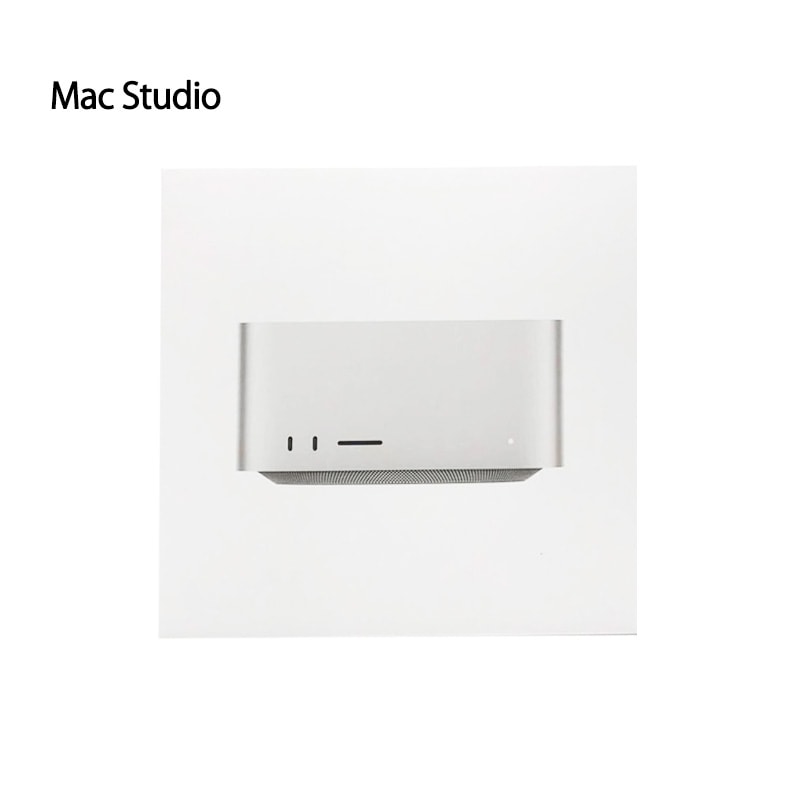 【新品】Apple Mac デスクトップ Mac Studio Apple M1 Maxチップ 32GB SSD：512GB MJMV3J/A シルバー