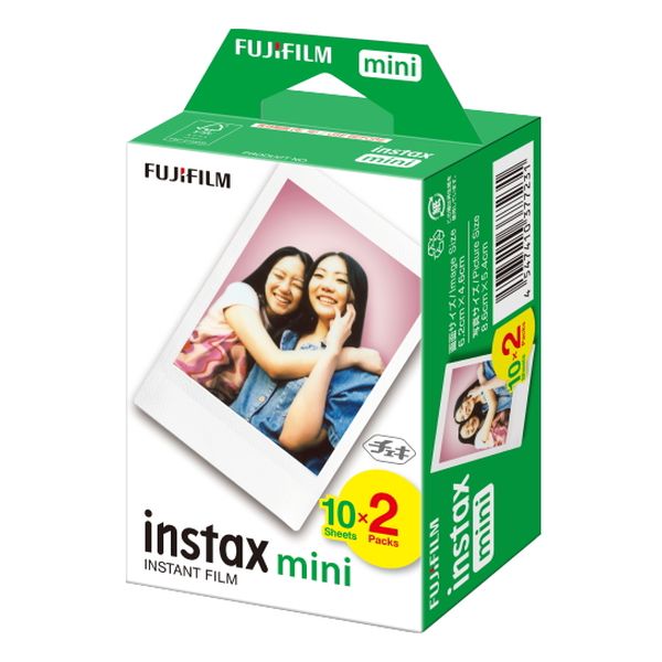 【即日発送】【新品 箱不良・シュリンク破れ品】FUJIFILM チェキ用フィルム 20枚入 INSTAX MINI JP 2