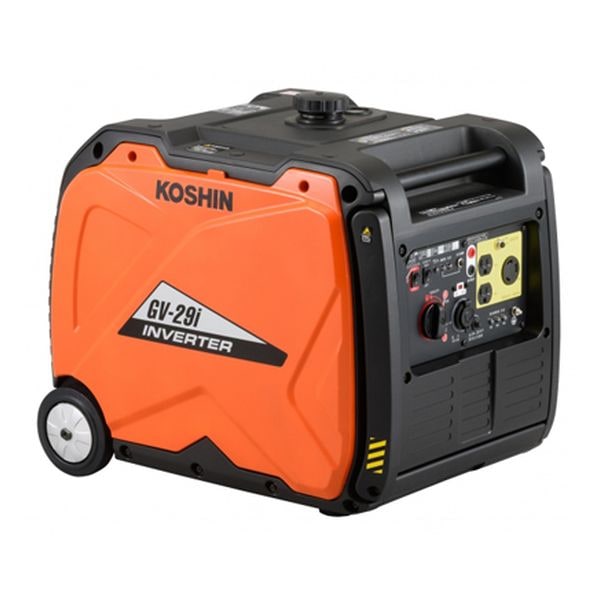 【新品】KOSHIN 工進 インバーター発電機 正弦波 発電機 定格出力2.9kVA GV-29i