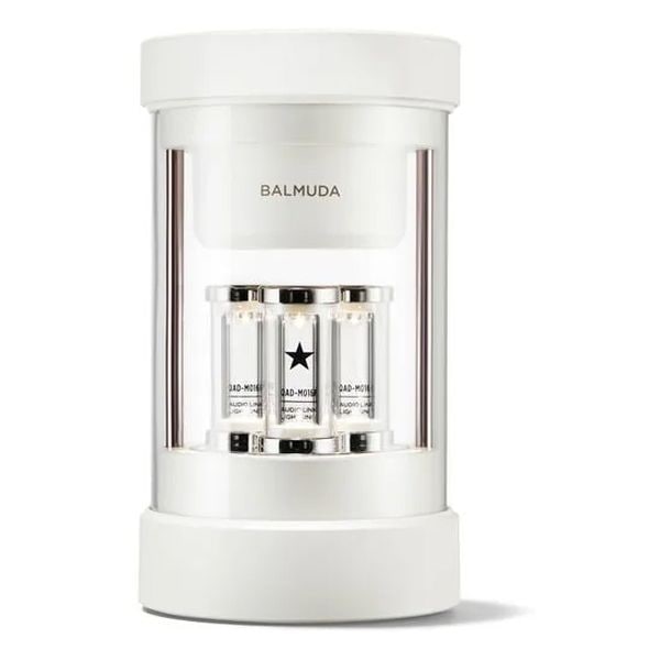 【ラッピング可】【新品】BALMUDA ワイヤレススピーカー The Speaker M01A-WH ホワイト