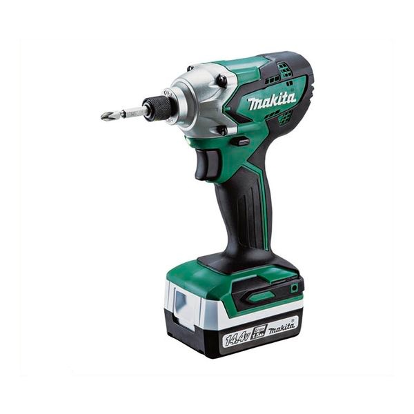 【新品】Makita マキタ インパクトドライバ 14.4V MTD001DSX バッテリ2個 充電器付ケース付
