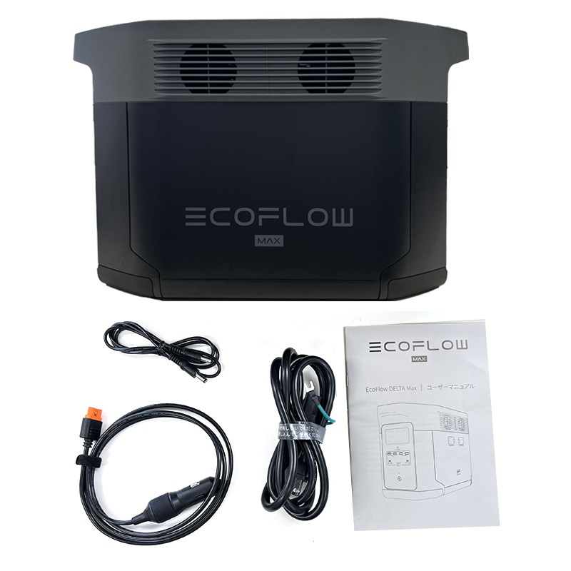 【即日発送】【中古美品】エコフロー ECOFLOW DELTA MAX ポータブル電源2016Wh