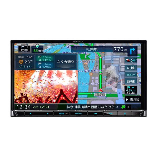 【即日発送】【新品 箱不良・シュリンク破れ品】KENWOOD ケンウッド カーナビ 彩速ナビ 7V型 MDV-S710