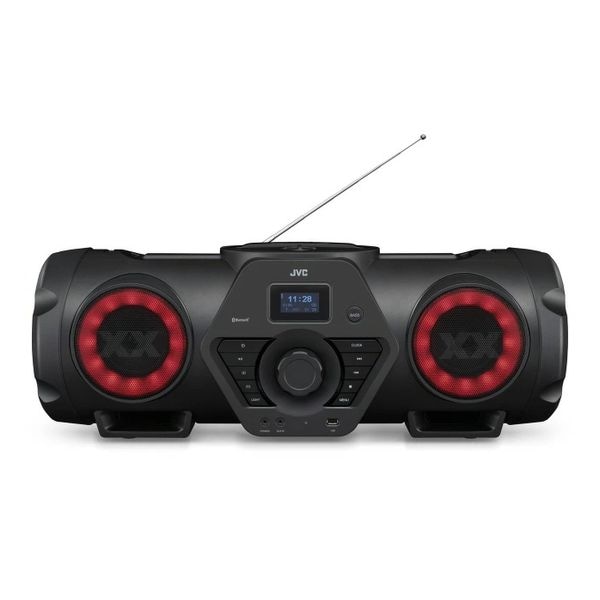 【即日発送】【新品 箱不良・シュリンク破れ品】JVC CDラジオ パワードウーハーCDシステム RV-NB250BT
