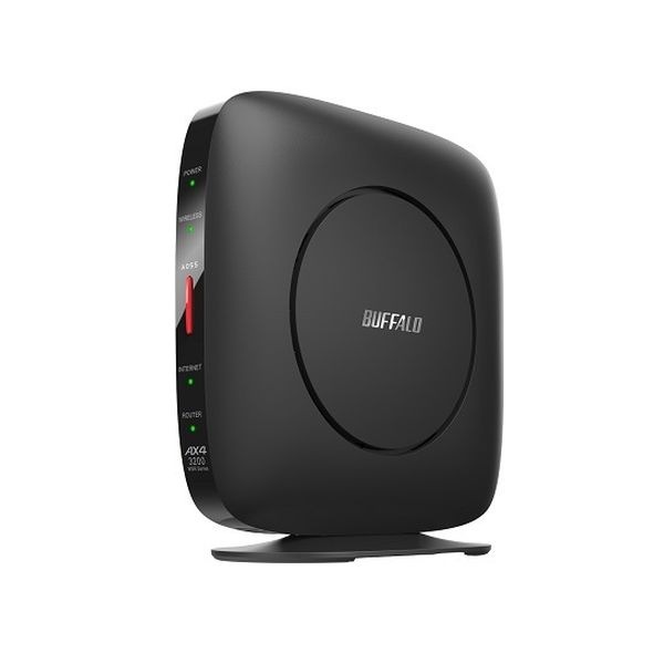 【即日発送】【新品 箱不良・シュリンク破れ品】BUFFALO バッファロー Wi-Fiルーター 親機 AirStation ブラック WSR-3200AX4S-BK