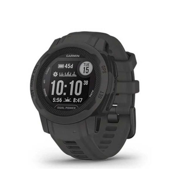 【ラッピング可】【即日発送】【国内版】【新品】GARMIN ガーミン スマートウォッチ Instinct 2S Dual Power GARMIN Graphite