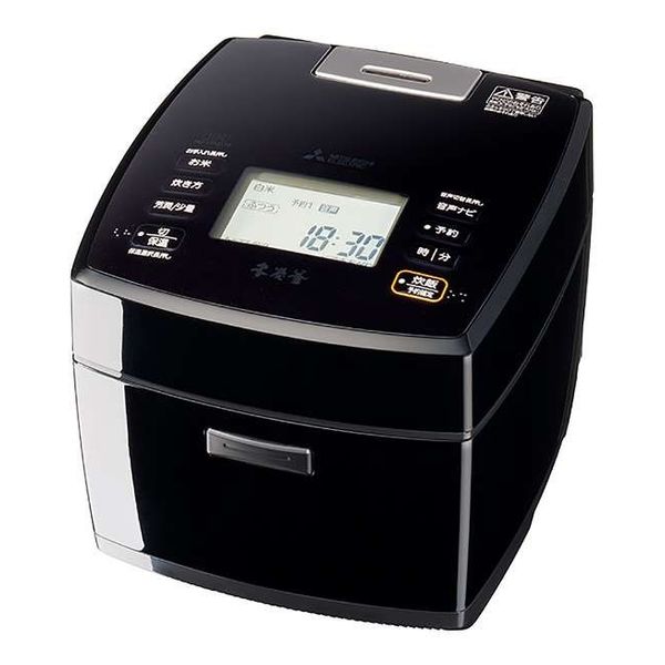 【即日発送】【新品 箱不良・シュリンク破れ品】MITSUBISHI 三菱電機 炊飯器 本炭釜 NJ-VWD10-B 黒曜