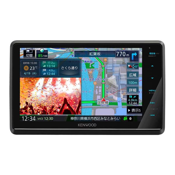 【新品】KENWOOD ケンウッド 彩速ナビ MDV-S810F