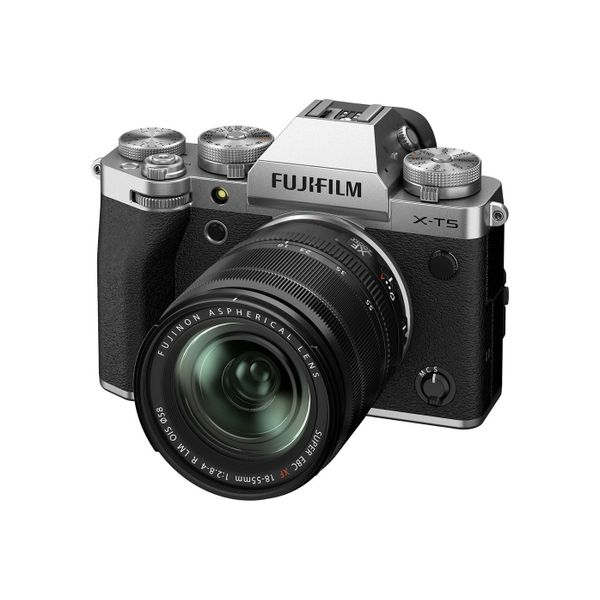 【ラッピング可】【即日発送】【新品】FUJIFILM 富士フィルム ミラーレス一眼カメラ X-T5 XF18-55mm レンズキット シルバー