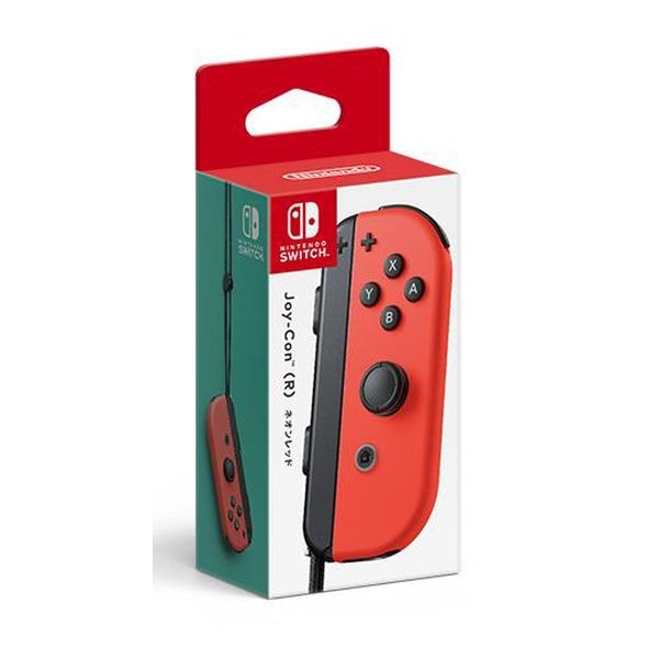 【即日発送】【新品 保証開始済み品】Nintendo Switch Joy-Con R ネオンレッド