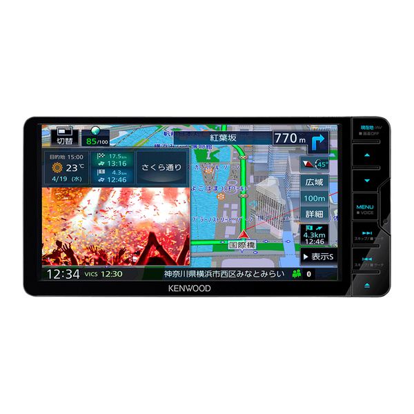 【即日発送】【新品 箱不良・シュリンク破れ品】KENWOOD ケンウッド カーナビ 彩速ナビ MDV-S710W