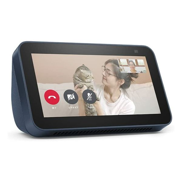 【新品】Amazon Echo Show 5 第2世代 カメラ付きHDスマートディスプレイ ディープシーブルー