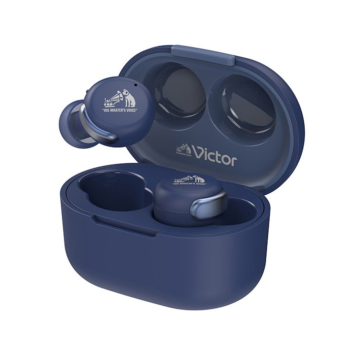 【即日発送】【新品 箱不良・シュリンク破れ品】JVC ケンウッド Victor ワイヤレスイヤホン HA-A30T-A ブルー