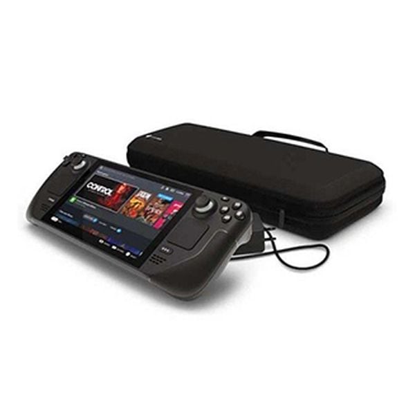 【ラッピング可】【即日発送】【新品】Valve ポータブルゲーミングPC Steam Deck 64GB eMMC キャリングケース付き