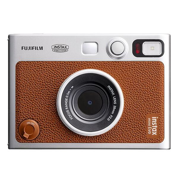 【新品 保証開始済み品】FUJIFILM フジフイルム instax mini Evo チェキ USB Type-C対応 ブラウン