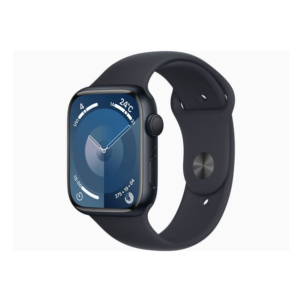 【ラッピング可】【即日発送】【国内版】【新品】Apple Watch Series 9 GPSモデル 45mm MR9A3J/A ミッドナイトスポーツバンド M/L
