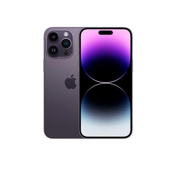 【即日発送】【中古美品】Apple アップル iPhone 14 Pro Max 256GB ディープパープル MQ9E3J/A SIMフリー