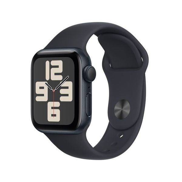 【ラッピング可】【即日発送】【国内版】【新品】Apple Watch SE 第2世代 GPSモデル 40mmミッドナイトアルミニウムケースとミッドナイトスポーツバンド - M/L MR9Y3J/A