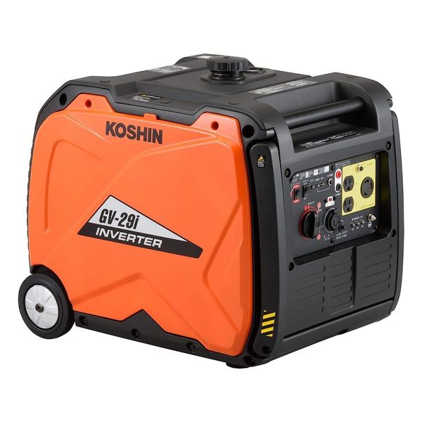 【即日発送】【新品 箱不良・シュリンク破れ品】KOSHIN 工進 インバーター 正弦波 発電機 定格出力2.9kVA GV-29i