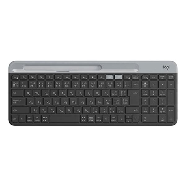 【新品】Logicool ロジクール スリム マルチデバイス ワイヤレスキーボード K580GR グラファイト 日本語