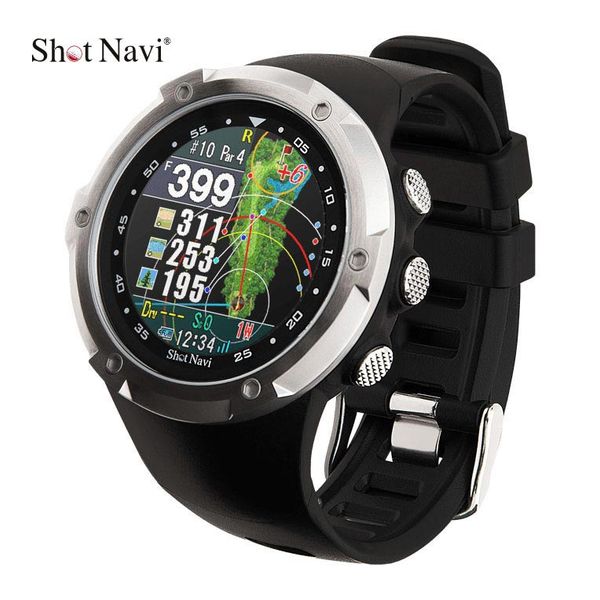 【即日発送】【中古本体のみ】Shot Navi ショットナビ 腕時計型GPSナビ W1 Evolve ブラック