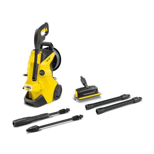 【即日発送】【新品 箱不良・シュリンク破れ品】Karcher ケルヒャー 高圧洗浄機 K4 プレミアム サイレント 50Hz 東日本 イエロー