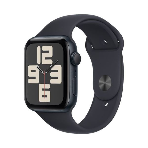 【ラッピング可】【即日発送】【新品】Apple Watch SE 第2世代 GPSモデル 44mm MRE93J/A ミッドナイトスポーツバンド M/L