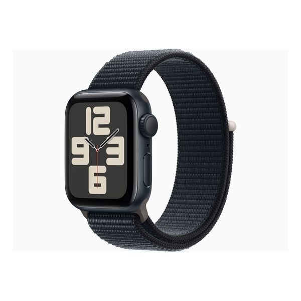 【ラッピング可】【即日発送】【国内版】【新品】Apple Watch SE 第2世代 GPSモデル 40mmミッドナイトアルミニウムケースとミッドナイトスポーツループ MRE03J/A
