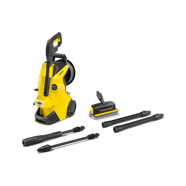 【新品】Karcher ケルヒャー 高圧洗浄機 K4 プレミアムサイレント (東日本/50Hz地域用) 静音モデル デッキクリーナー付 1.603-440.0